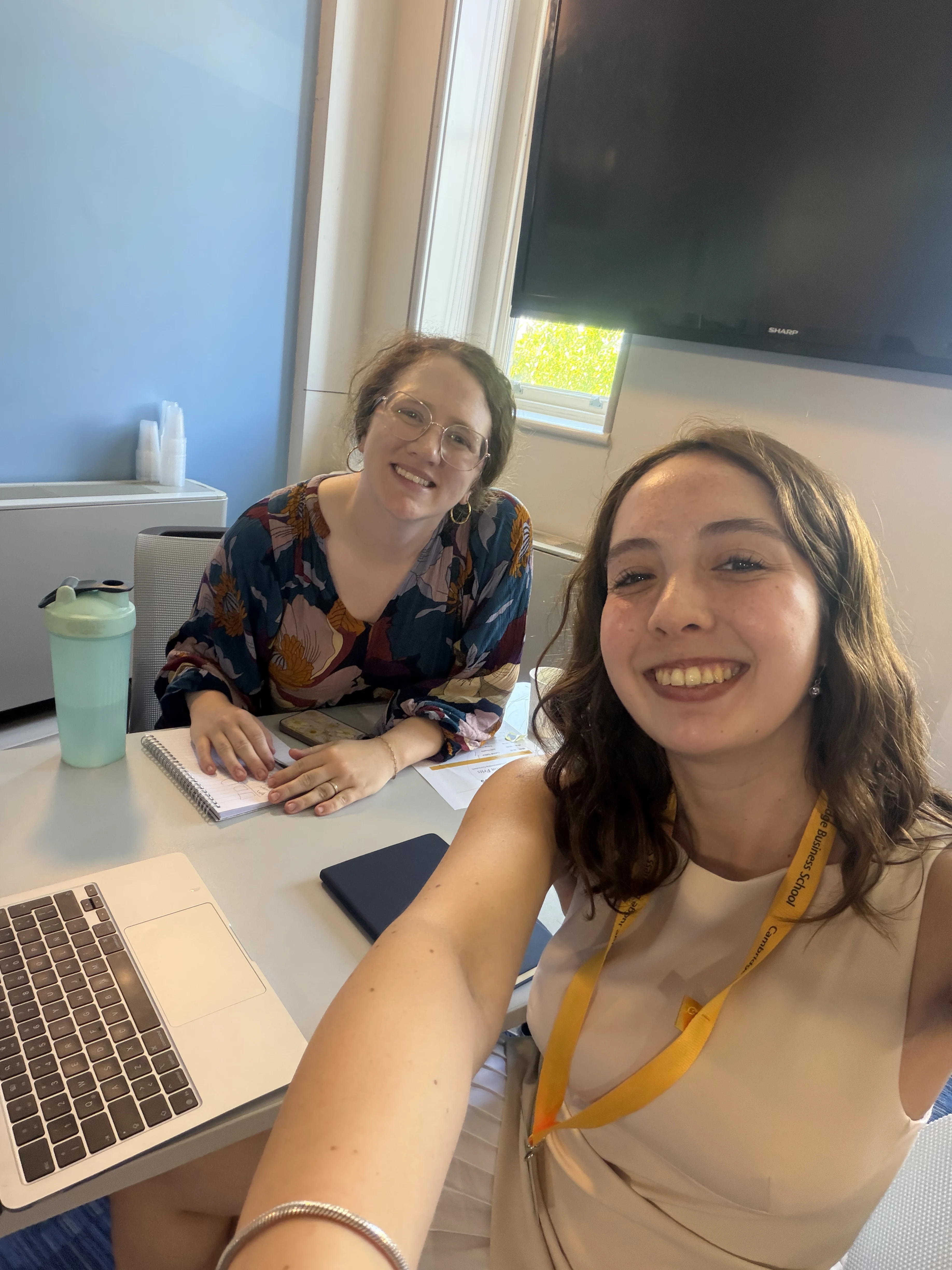 Meetings and mentors in Cambridge